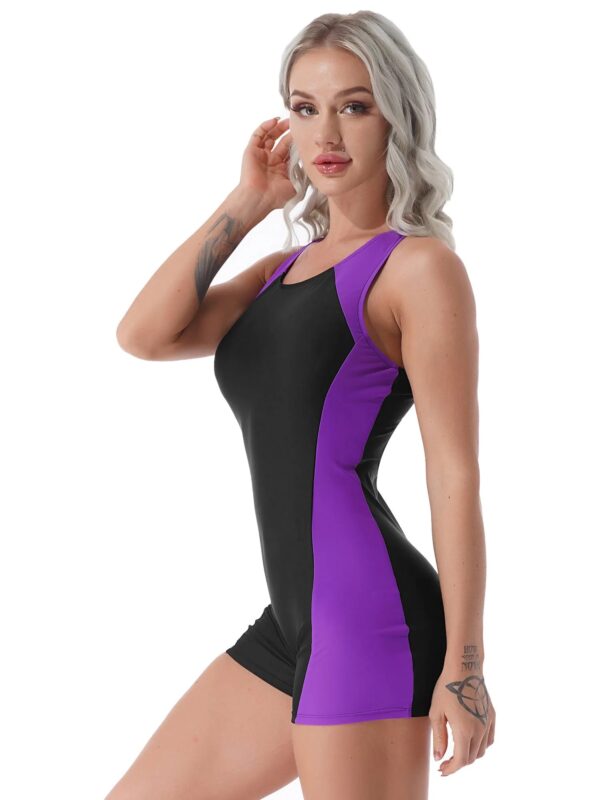 Women Swimsuit Slim One-piece Swimwear Beach Bathing Suit - Image 4