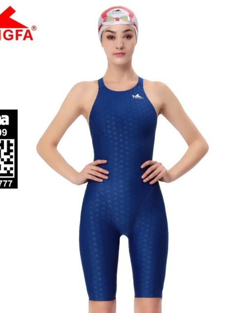 Professional Knee Sports Swimming Suit for Women