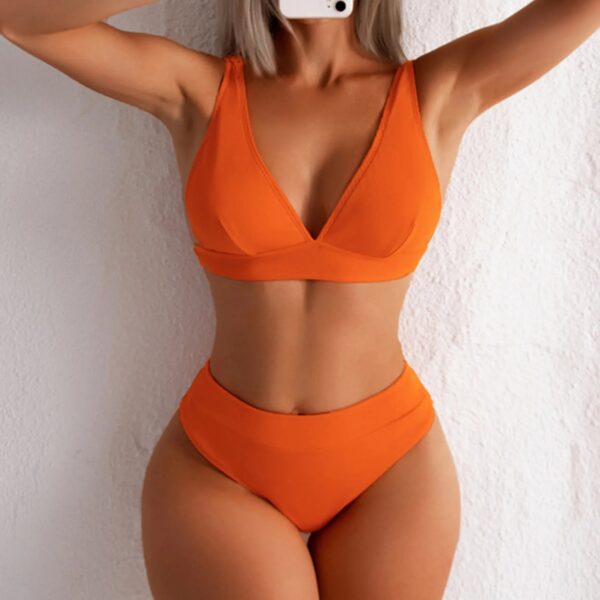 Sexy High Waist Brazilian Bikini Set - Image 5