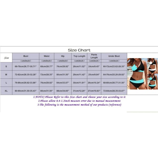 Women's High Waist Printing Bikini Set - Image 6