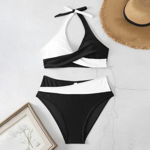 Women's High Waist Printing Bikini Set - Image 4