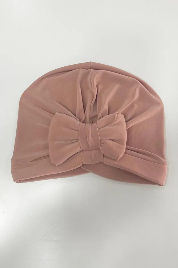 Elegant Bow Swimming Cap for Women – Stylish & Comfortable Swim Turban – Perfect for Pool, Beach, and Spa Days,(KH-1215) - Image 2