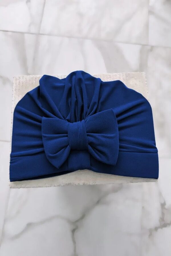 Elegant Bow Swimming Cap for Women – Stylish & Comfortable Swim Turban – Perfect for Pool, Beach, and Spa Days,(KH-1215) - Image 3
