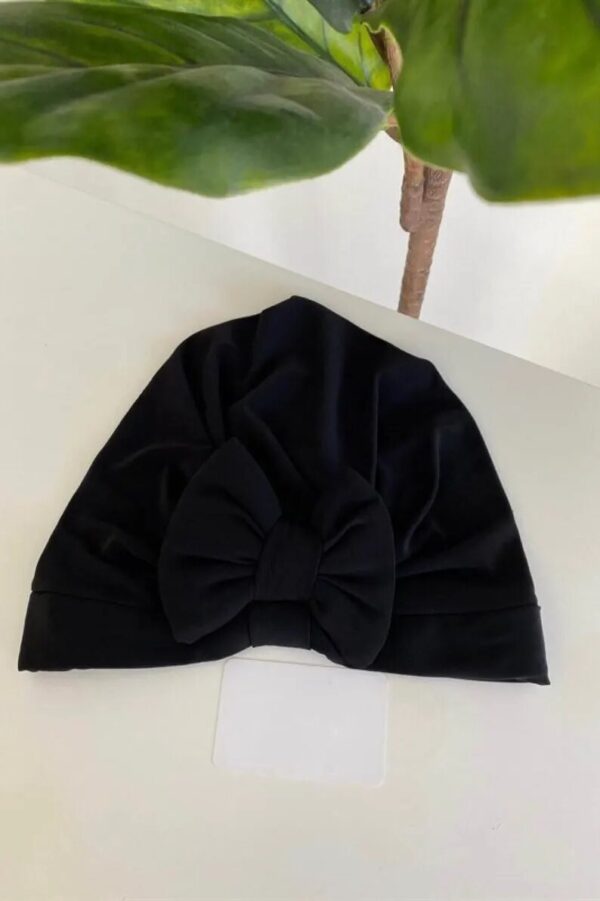 Elegant Bow Swimming Cap for Women – Stylish & Comfortable Swim Turban – Perfect for Pool, Beach, and Spa Days,(KH-1215) - Image 4