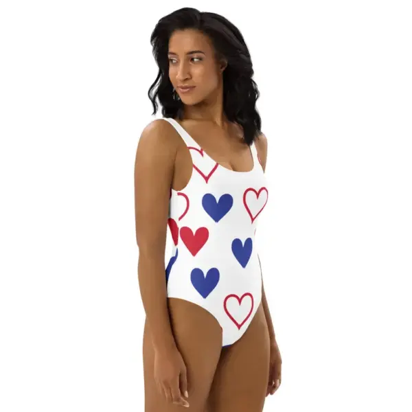One-Piece White Swimsuit - Image 2
