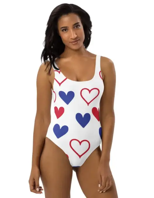 One-Piece White Swimsuit