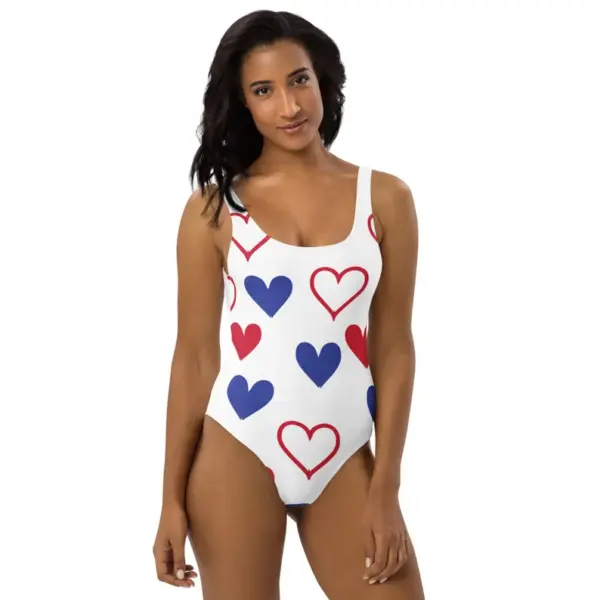 One-Piece White Swimsuit