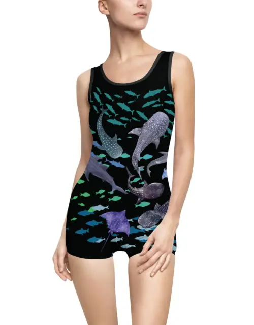 Sea Life Vintage Swimsuit