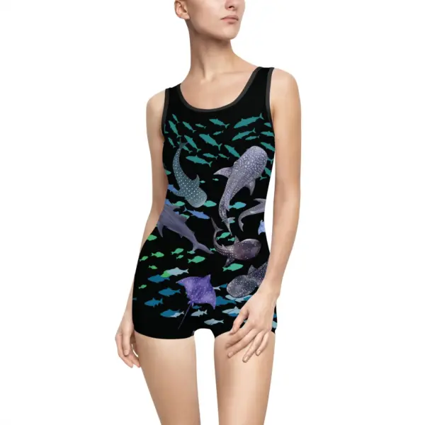 Sea Life Vintage Swimsuit