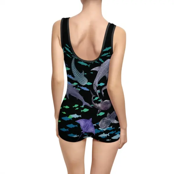 Sea Life Vintage Swimsuit - Image 2